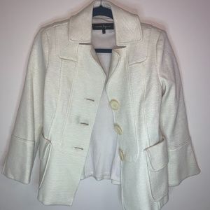 Nanette Lepore Blazer Ivory Size S (4-6)